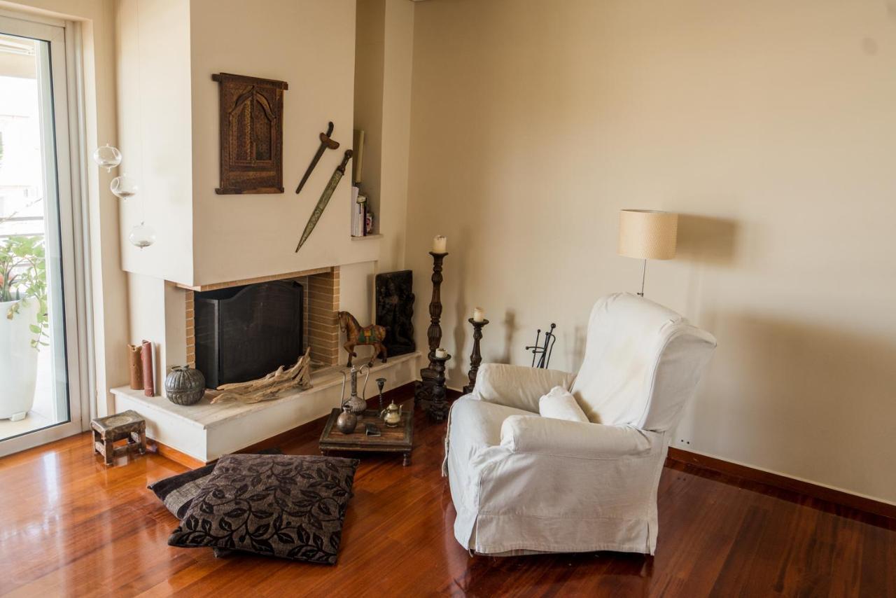 Family Getaway, Spacious And Luxurious, Sea View, Terrace, Next To Voula Beach, 20Min From Center Athene Buitenkant foto