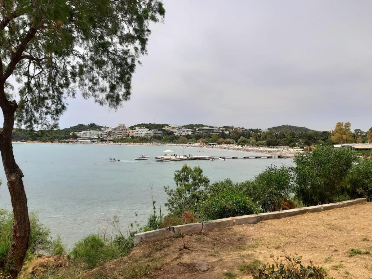 Family Getaway, Spacious And Luxurious, Sea View, Terrace, Next To Voula Beach, 20Min From Center Athene Buitenkant foto